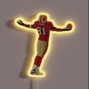 Terrell Owens Celebration RGB Neon Sign
