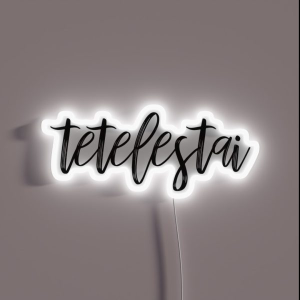 Tetelestai It Is Finished RGB Neon Sign