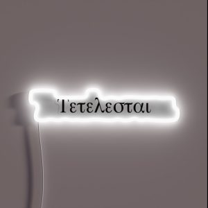 Tetelestai RGB Neon Sign
