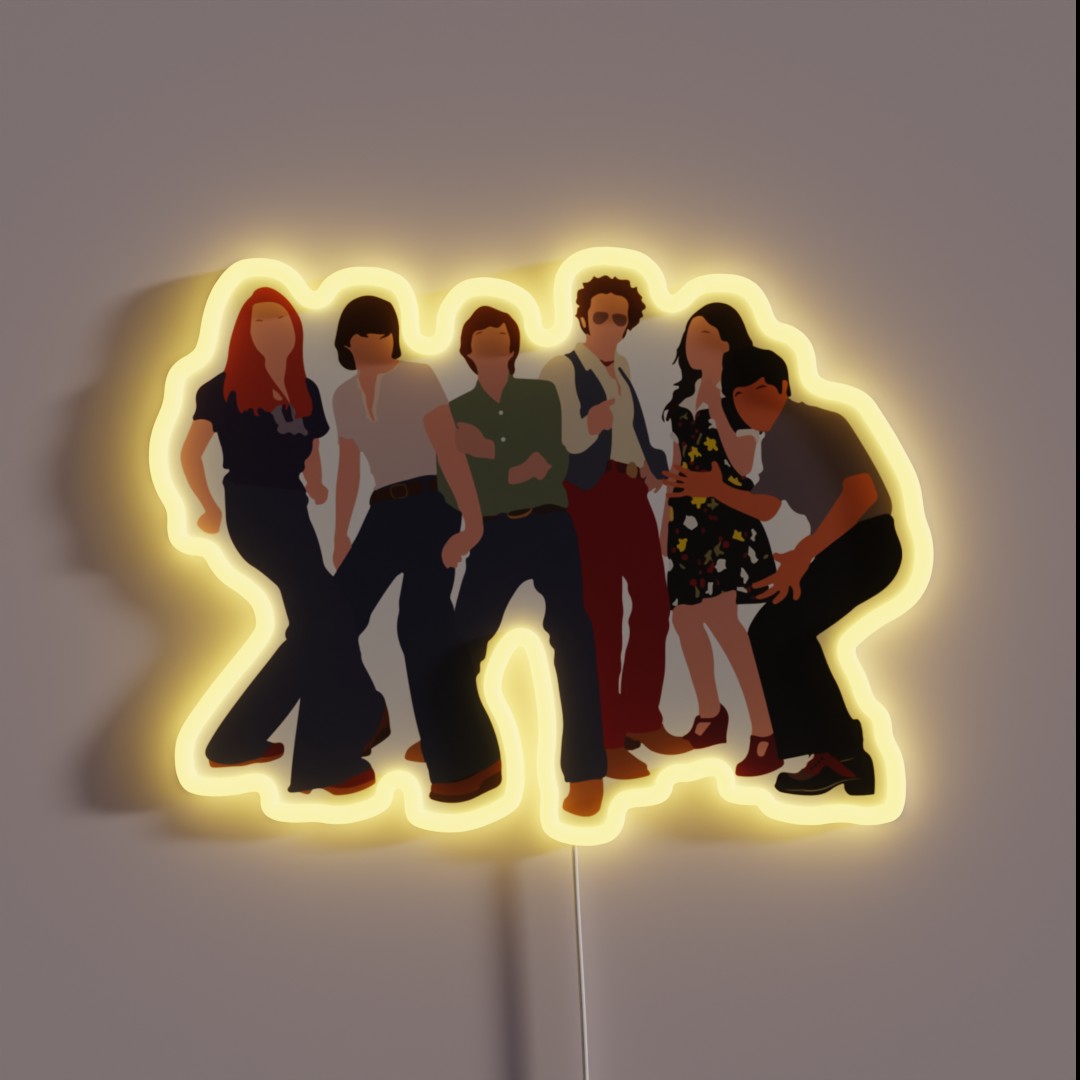 That 70 S Show Gang RGB Neon Sign That 70 S Show Gang RGB Neon Sign