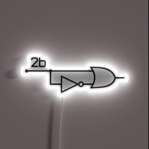 That Is The Question To Be Or Not To Be Funny Electrical Engineer Circuit RGB Neon Sign