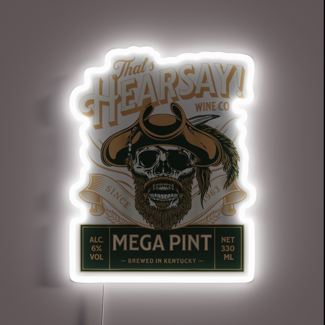 That S Hearsay RGB Neon Sign That S Hearsay RGB Neon Sign