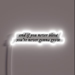 The 1 Quote RGB Neon Sign
