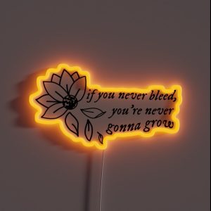 The 1 Taylor Swift Folklore Lyric RGB Neon Sign