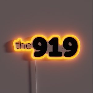 The 919 RGB Neon Sign