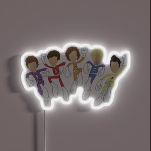 The Adventurous Adventures Of One Direction RGB Neon Sign The Adventurous Adventures Of One Direction RGB Neon Sign