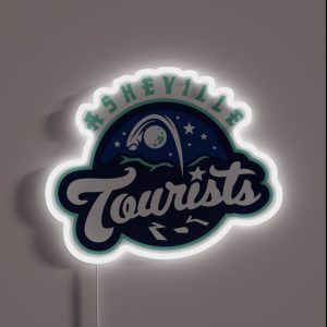 The Asheville Tourists RGB Neon Sign