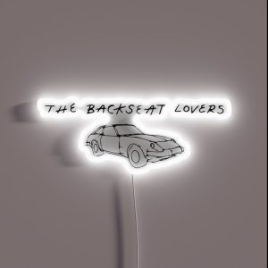 The Backseat Lovers RGB Neon Sign