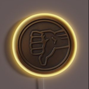 The Bad Place Senior Staff Pin RGB Neon Sign
