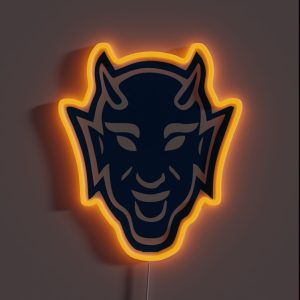 The Bear Sit On Crescent Moon RGB Neon Sign The Bear Sit On Crescent Moon RGB Neon Sign