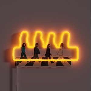 The Beatles Abbey Road RGB Neon Sign