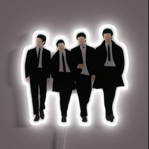 The Beatles Band Beatles Band RGB Neon Sign The Beatles Band Beatles Band RGB Neon Sign