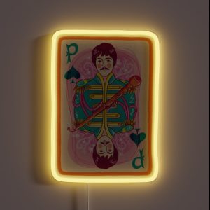 The Beatles Paul Mccartney RGB Neon Sign