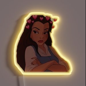 The Beauty And The Beast Mood RGB Neon Sign