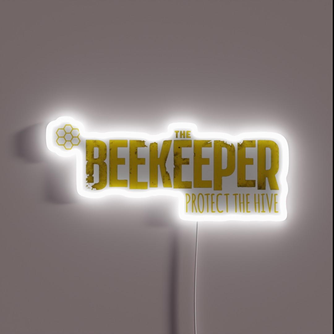 The Beekeeper RGB Neon Sign The Beekeeper RGB Neon Sign