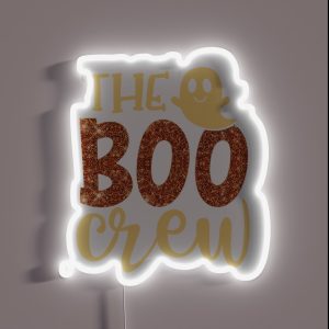 The Boo Crew Halloween RGB Neon Sign
