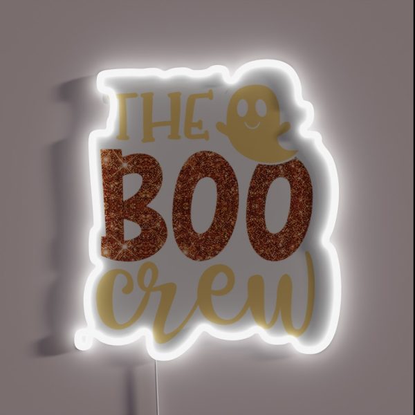 The Boo Crew Halloween RGB Neon Sign
