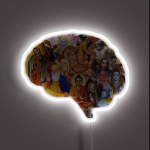 The Brain Of God RGB Neon Sign