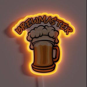 The Brewmaster Need A Beer Mug RGB Neon Sign