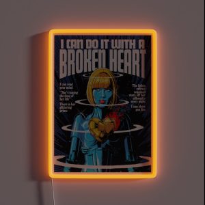 The Broken Heart RGB Neon Sign