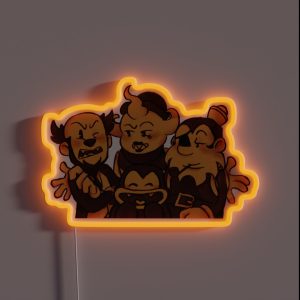 THE BUTCHER GANG No Background RGB Neon Sign