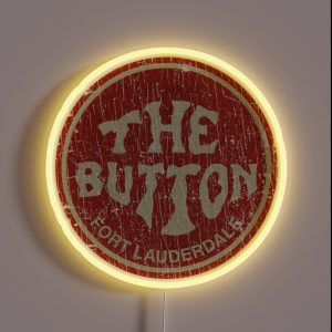 The Button Fort Lauderdale 1970 RGB Neon Sign The Button Fort Lauderdale 1970 RGB Neon Sign