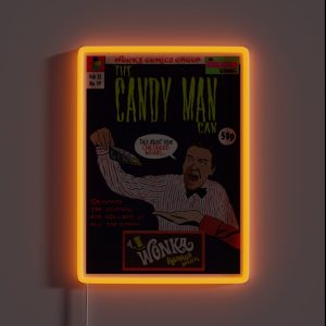 The Candy Man Can RGB Neon Sign