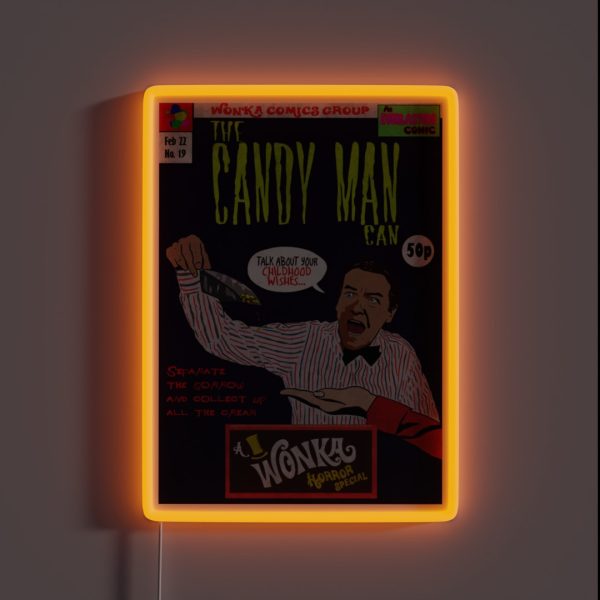 The Candy Man Can RGB Neon Sign