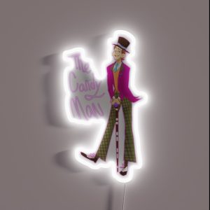 The Candy Man RGB Neon Sign