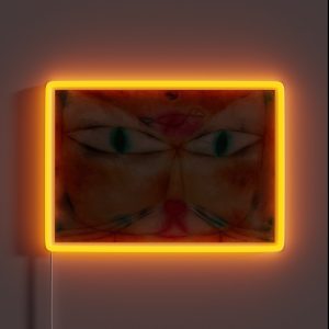 The Cat And The Bird RGB Neon Sign