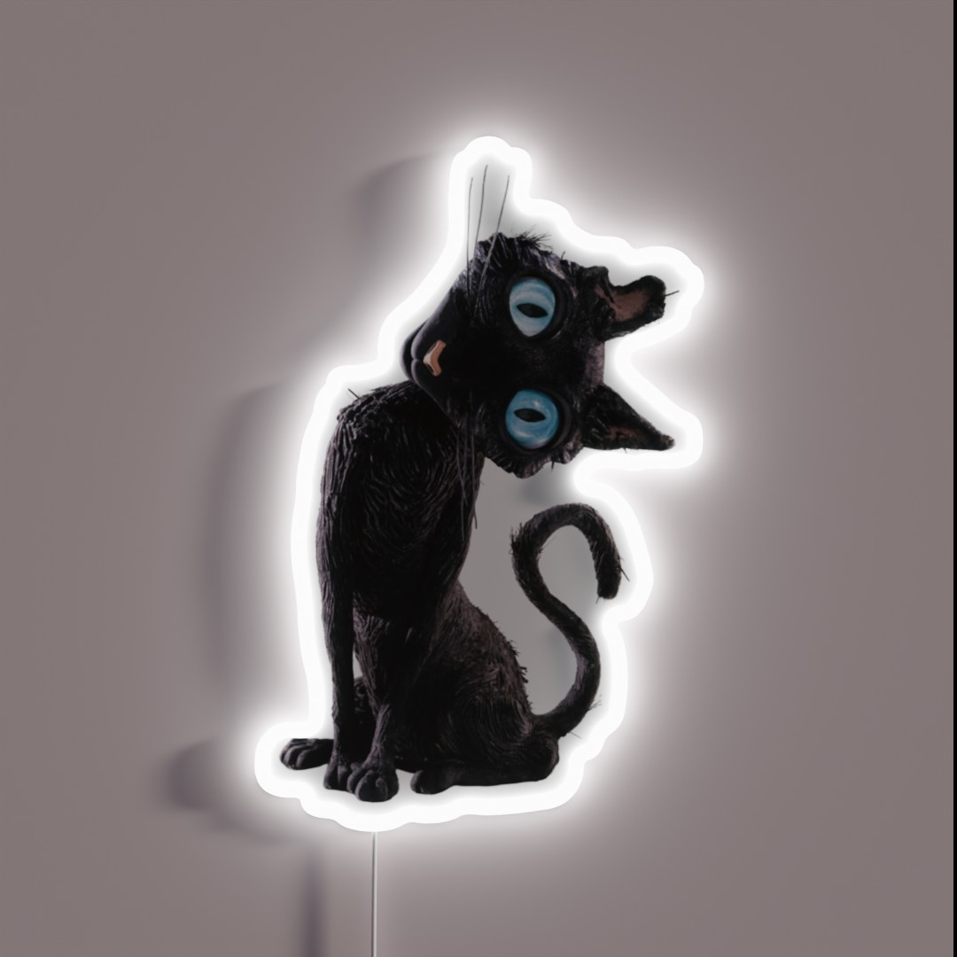 The Cat Coraline RGB Neon Sign The Cat Coraline RGB Neon Sign