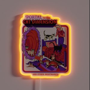 The Cat Dimension RGB Neon Sign The Cat Dimension RGB Neon Sign