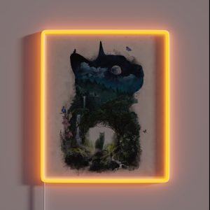 The Cat Realm RGB Neon Sign