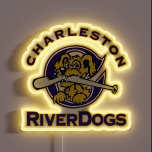 The Charleston Riverdogs RGB Neon Sign The Charleston Riverdogs RGB Neon Sign