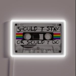 THE CLASH 82 RGB Neon Sign