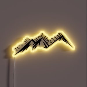 The Climb RGB Neon Sign The Climb RGB Neon Sign