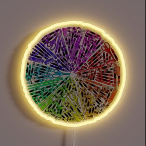 The Color Wheel RGB Neon Sign