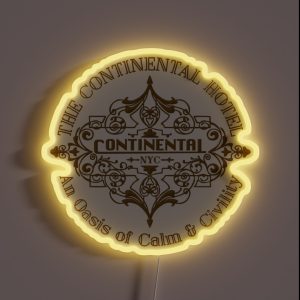 The Continental RGB Neon Sign