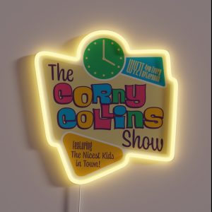 The Corny Collins Show RGB Neon Sign