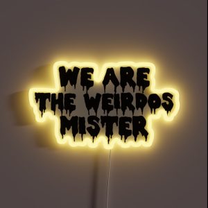 The Craft We Are The Weirdos RGB Neon Sign The Craft We Are The Weirdos RGB Neon Sign