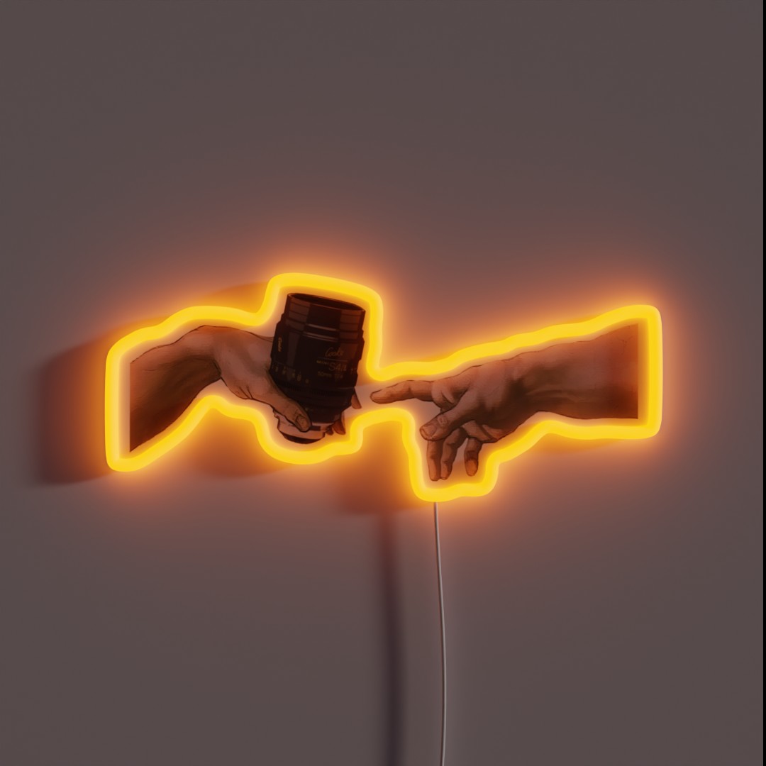 The Creation Of Cinema RGB Neon Sign The Creation Of Cinema RGB Neon Sign