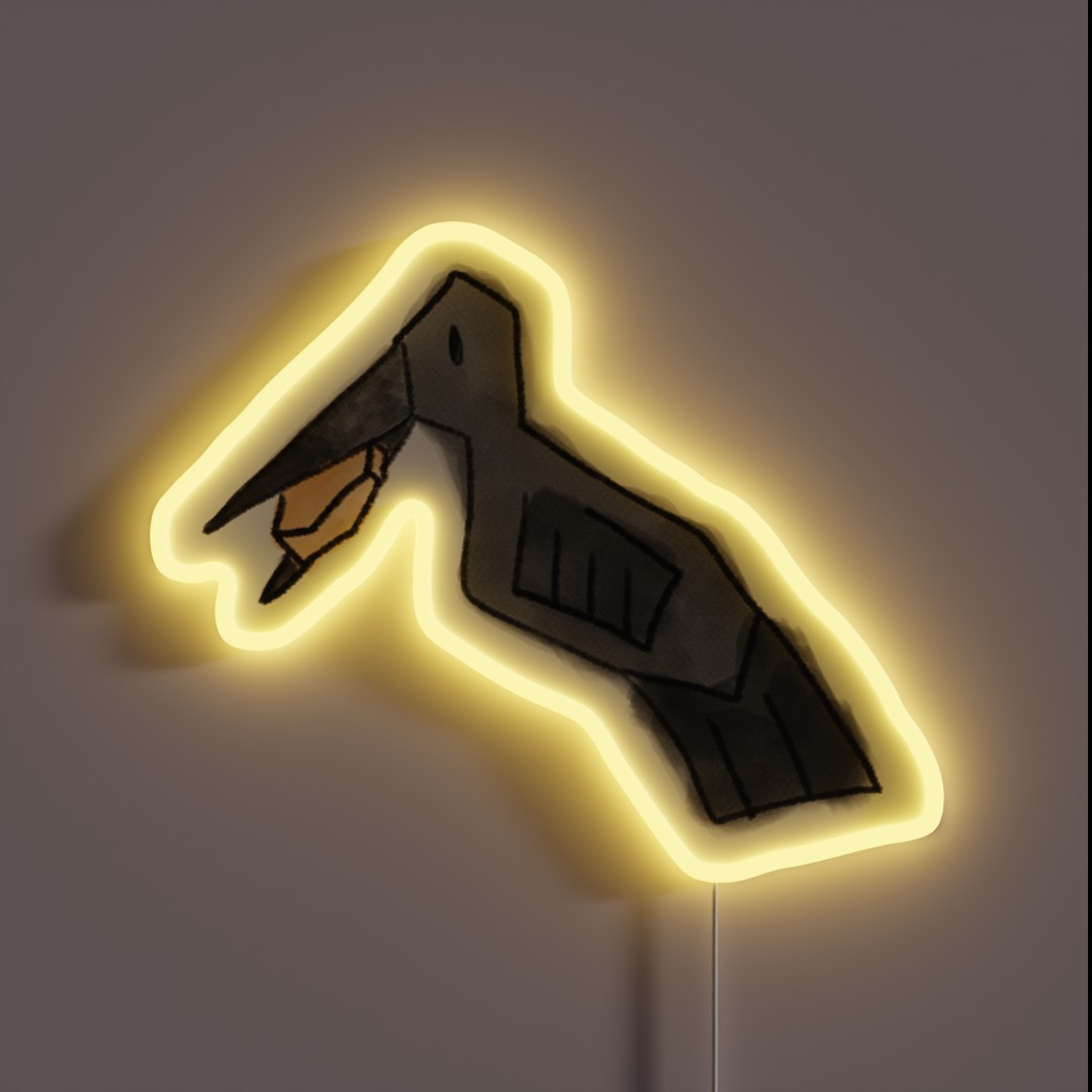 The Crow RGB Neon Sign The Crow RGB Neon Sign