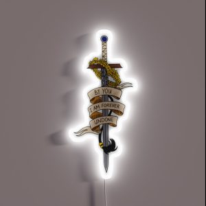 The Cruel Prince Cardan And Jude RGB Neon Sign