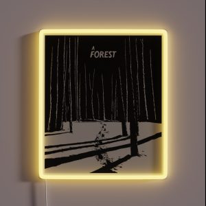 The Cure A Forest Winter RGB Neon Sign