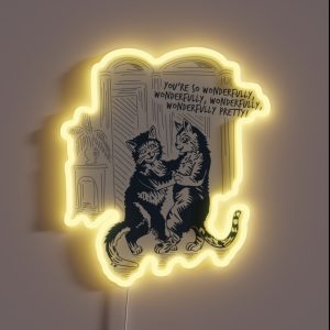 The Cure Lovecats RGB Neon Sign