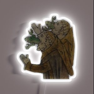 The Day After Medieval Regrets RGB Neon Sign