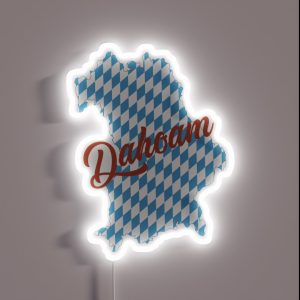 The Design For All Bavarians RGB Neon Sign The Design For All Bavarians RGB Neon Sign