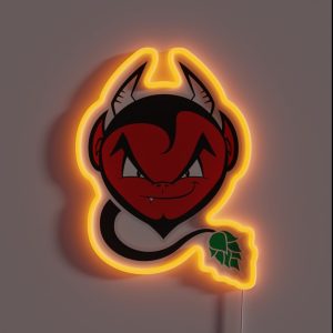 The Devil Made Me Brew It RGB Neon Sign