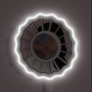 The Divine Feminine Album Cover Art RGB Neon Sign The Divine Feminine Album Cover Art RGB Neon Sign