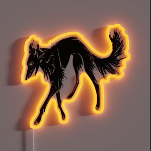 The Dog In The Dark RGB Neon Sign